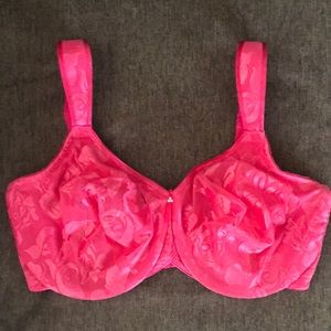 New Hot Pink Wacoal 38DD 38E Underwire Bra